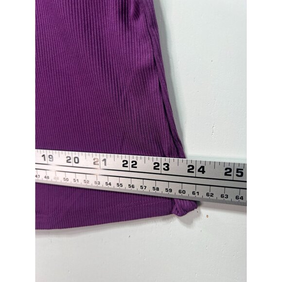 Rue 21 - Women's Short Sleeve Stretch Blouse - Purple - 4X - Picture 4 of 11